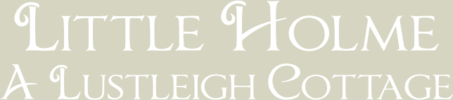 Lustleigh Cottage, Little Holme, Lustleigh, Devon, Cottage to Rent Logo